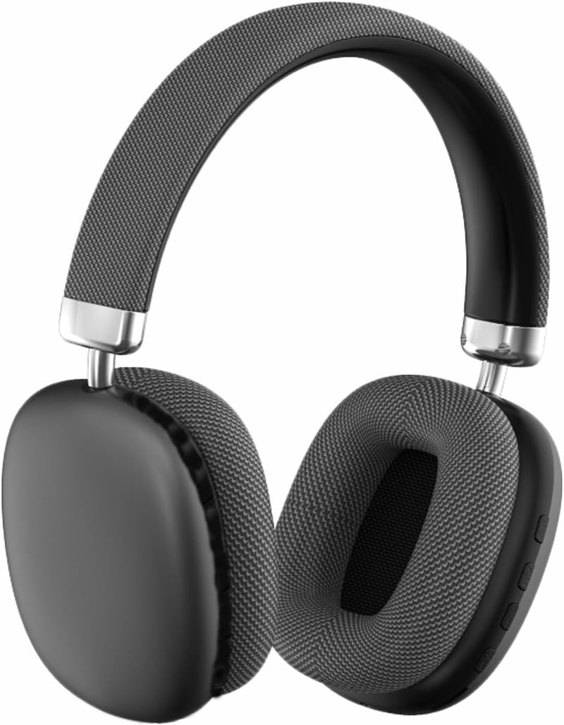 BootyBay Vezeték Nélküli Bluetooth 5.1 Fejhallgató - Zajszűrős Fülhallgató Számítógéphez, Laptophoz és Tablethez