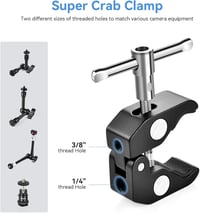 UTEBIT 11" Magic Arm kamera rögzítő, 2kg teherbírás, DSLR és GoPro kompatibilis 4