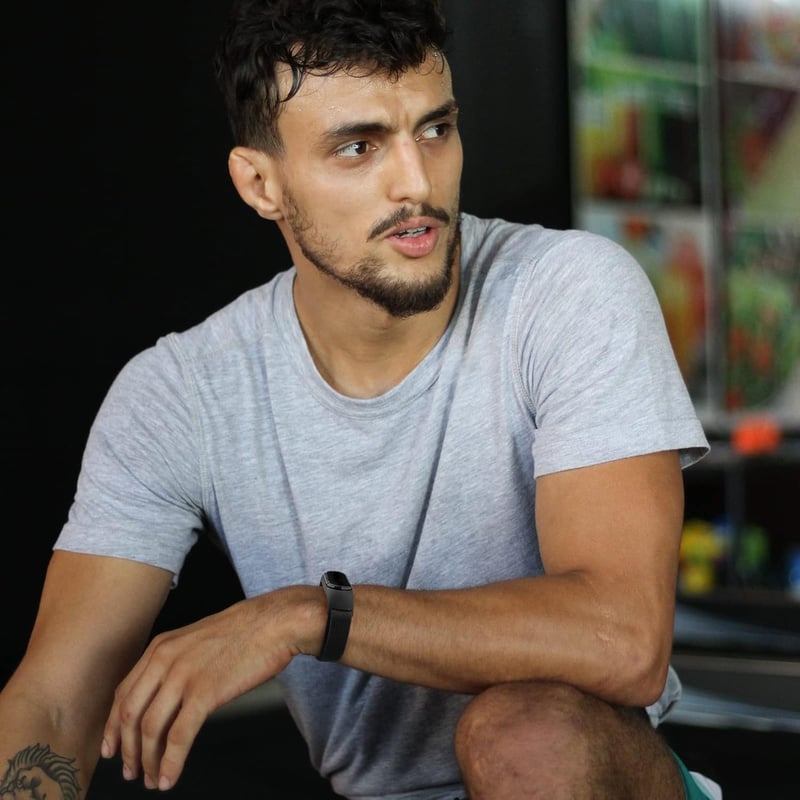 Xiaomi Mi Band 7/6/5 állítható nylon szíj - Vancle sportpánt