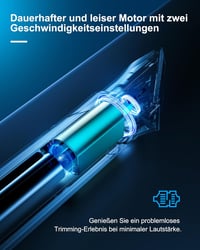 Cleanwise 2 az 1-ben Férfi Intim Borotva és Orrszőrnyíró - Újratölthető, Fájdalommentes Testszőrtelenítő Lábra, Mellkasra, Ágyékra, Vízálló, 7