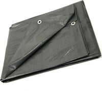 GARDENIX szürke védőponyva 120g/m² - erős, vízálló takarófólia 2x4m 1