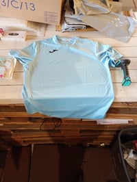 Pánske športové tričko Joma Combi, ľahké a priedušné, na beh a tréning, nebesky modré, veľkosti 6XS-3XL 2