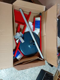 Set de curățenie pentru copii Theo Klein 6765 Vileda – Mătură și accesorii – Fără mop de jucărie (stare: vezi a 2-a imagine) 2