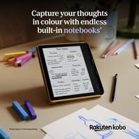 Kobo Libra Colour Fekete E-könyv Olvasó 7" Kijelzővel, 32GB Tárhely, Vízálló, Ergonomikus Kialakítás, Színes Képernyő 4