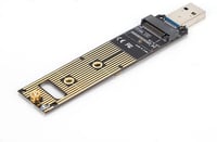 M.2 NVME SSD USB 3.1 Adapter - Gyors SSD Átalakító Kártya PCIe Kompatibilis 2