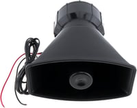 Elektromos 100W-os 12V-os 7 hangú sziréna hangszóróval - autó, motor, mentő, tűzoltó 9