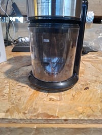 CASO Barista Crema elektromos kávédaráló tárcsás őrlőművel, 150 W, 140 g kapacitás, finom-durva fokozat, rozsdamentes acél-fekete 3