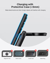 SwanScout 3-in-1 Vezeték Nélküli Töltőállomás Samsung S25/S24/S23/S22/Z Fold 6 Telefonokhoz, Galaxy Watch és Buds Készülékekhez - Indukciós  7