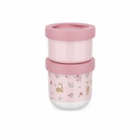 Mepal Mio Little Dutch Fairy Garden sada stohovateľných dóz na desiatu 3 ks — sada 2 ks, 100 ml nádobka chýba (stav: pozri 2. obrázok) 1