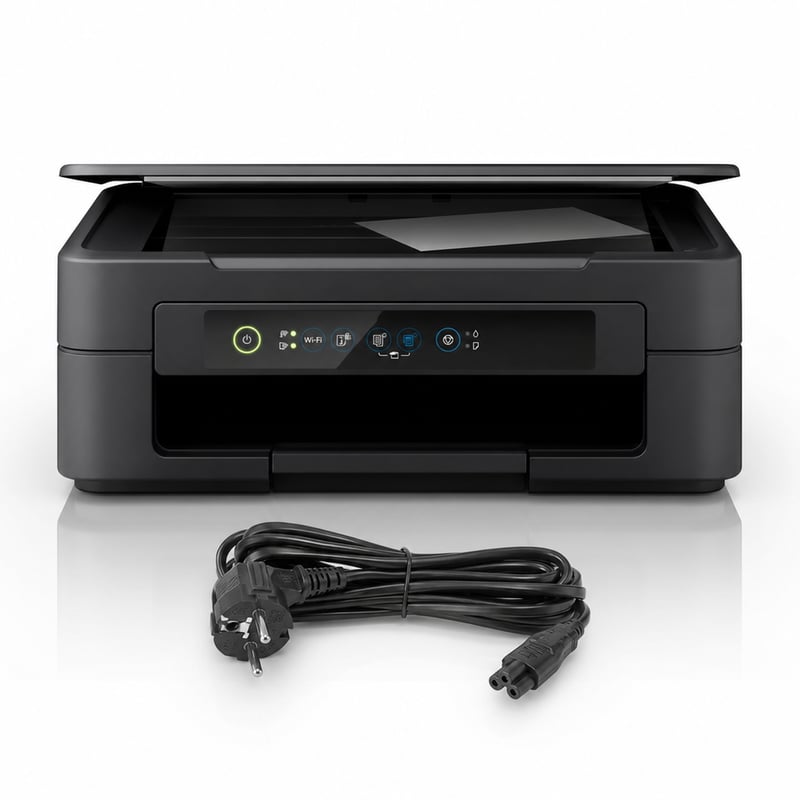Farebná atramentová tlačiareň Epson Expression Home XP-2205 A4 3 v 1 — chybná, na náhradné diely: Zapne sa (stav: pozri 2. obrázok)