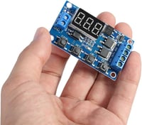 Yosoo Időzítő Kapcsoló 5-36V - LED Kijelzős Ciklikus Késleltető Modul Motorokhoz, LED Szalagokhoz, Szivattyúkhoz, Végtelen Ciklussal 6