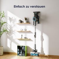 Oraimo Vezeték Nélküli Porszívó 380W Kefementes Motorral, 27000Pa Szívóerő, LED Kijelző, Hajlítható, Kivehető Akkumulátor, 44 Perc Üzemidő,  7