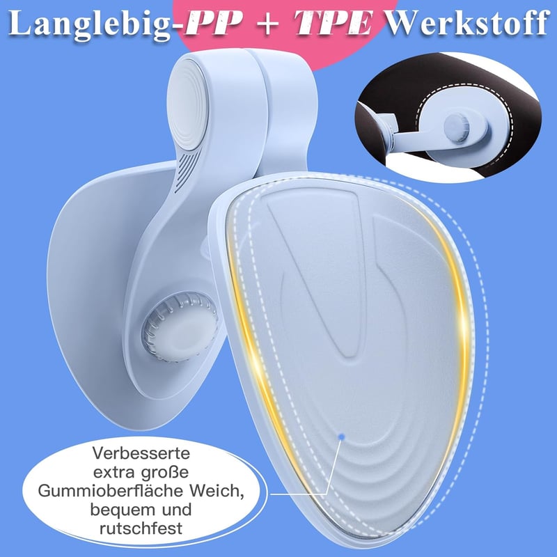 Spopal kék combformáló és medencefenék erősítő, 5 ellenállószalaggal, 360°-os állítással