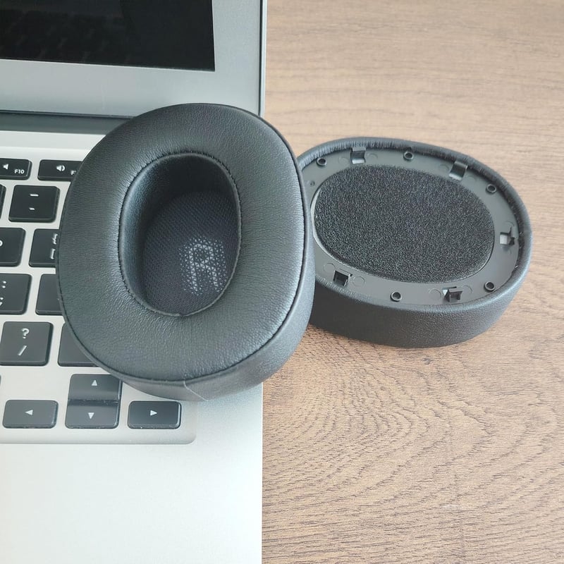 JBL Everest Elite 750 és 750NC fülpárnák - Prémium bőr, memóriahab, vezeték nélküli fejhallgatóhoz