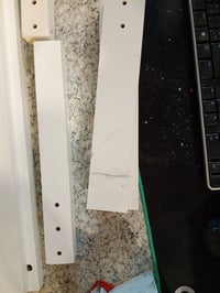 vidaXL kanapéágy matrac nélkül - fehér - 90x200 cm (tömör fenyő) — hiányzó középső összekötő léc (állapot: lásd a 2. képet) 2