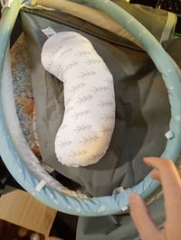 MoMi PASTEL 3 az 1-ben Játszószőnyeg Játékívvel Babáknak, 2 Ív, Labdafürdő, 5 Játék — 14 labda hiányzik (állapot: lásd a 2. képet) 5