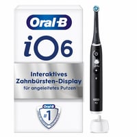Oral-B iO Series 6 Elektromos Fogkefe – Fekete, 5 Tisztítási Mód, Bluetooth, Braun Design – Használt, Hiányos (rózsaszín kefe és pótfejek — 1 db-os szett 2