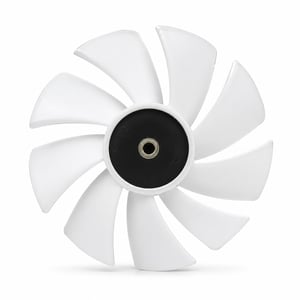 Motor ventilatora — Thermaltake CT200 PC ventilator za hlađenje 200 mm bijeli (pojedinačno pakiranje), slomljena lopatica ventilatora (dijelovi)