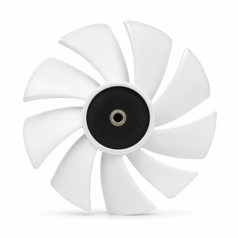 Motor ventilatora — Thermaltake CT200 PC ventilator za hlađenje 200 mm bijeli (pojedinačno pakiranje), slomljena lopatica ventilatora (dijelovi)