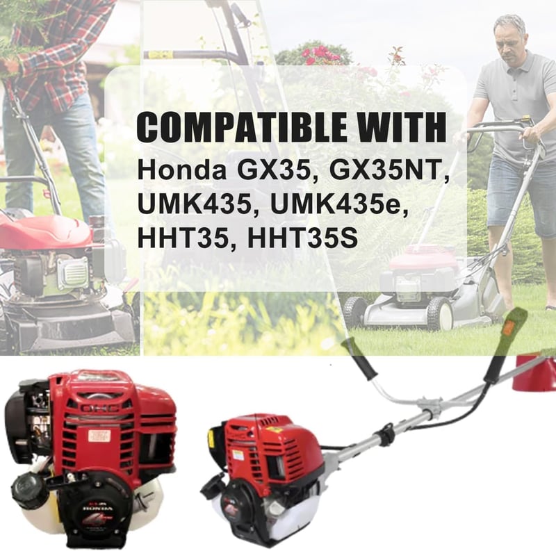 ADEFOL Gyújtótekercs Gyújtógyertyával Honda GX35 UMK435 Sorozathoz - Kompatibilis Bozótvágóval és Fűkaszával - Gyújtómodul Alkatrész