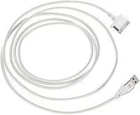 InfoTechnica 2M Nylon Fonott 30-Pin USB Kábel Alumínium Csatlakozókkal, 2db 2