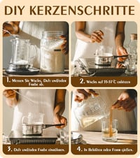 BOYUJK Prémium Bio Szójagyertya Viasz 5kg - 100% Természetes, Adalékmentes 8