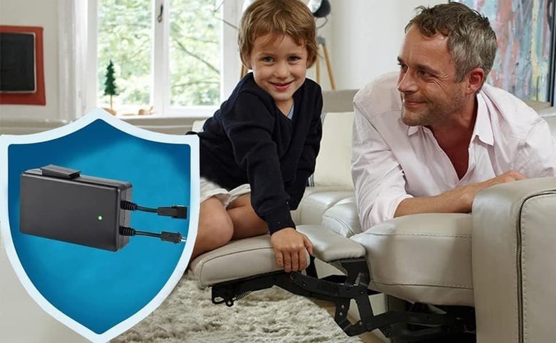 Akkus tápegység elektromos relax kanapéhoz - Power Recliner kompatibilis