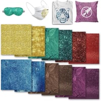 Glitteres Szublimációs Papír Pólóra és Bögrére - 12 db-os Szett 1