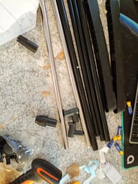Home Vida állítható egysoros ruhásállvány görgőkkel, fém szerkezettel, ezüst színű rúddal – enyhén — horpadt cső (állapot: lásd a 2. képet) 2