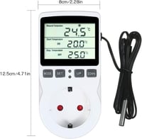Digitális termosztát időzítővel terráriumokhoz és akváriumokhoz - VISLONE 9