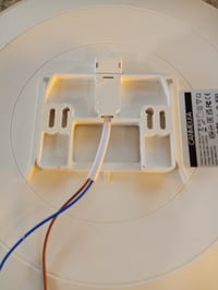Lampă de plafon LED CHENBEN cu telecomandă, 24W, RGB, reglabilă, temperatură de culoare 3000K-6500K, luminozitate ajustabilă, iluminat inteligent pentru dormitor 4