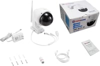 Topodome Technology 5MP Kültéri WiFi Biztonsági Kamera, 940nm IR Éjjellátó, 355°/90° Forgatható, Személykövetés, Kétirányú Hang, 32GB MicroS 8