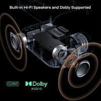 YOTON Y9 4K Projektor Netflix/Dolby Támogatással - 20000 Lumen Full HD 1080P Natív Felbontás, WiFi, Bluetooth 5.2, Otthoni Mozi, Telefon, TV 16