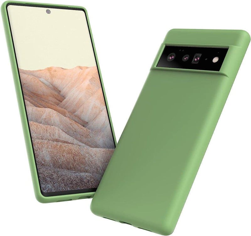 Google Pixel 6 Pro Zöld Védőtok Foluu Márkától