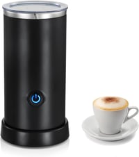 WIVIZL 3 az 1-ben Automata Elektromos Tejhabosító 530W - Forró és Hideg Tejhez, 248ml 1