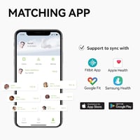 Fiar okos digitális testösszetétel-mérleg BMI és izomtömeg méréssel, applikációval 8