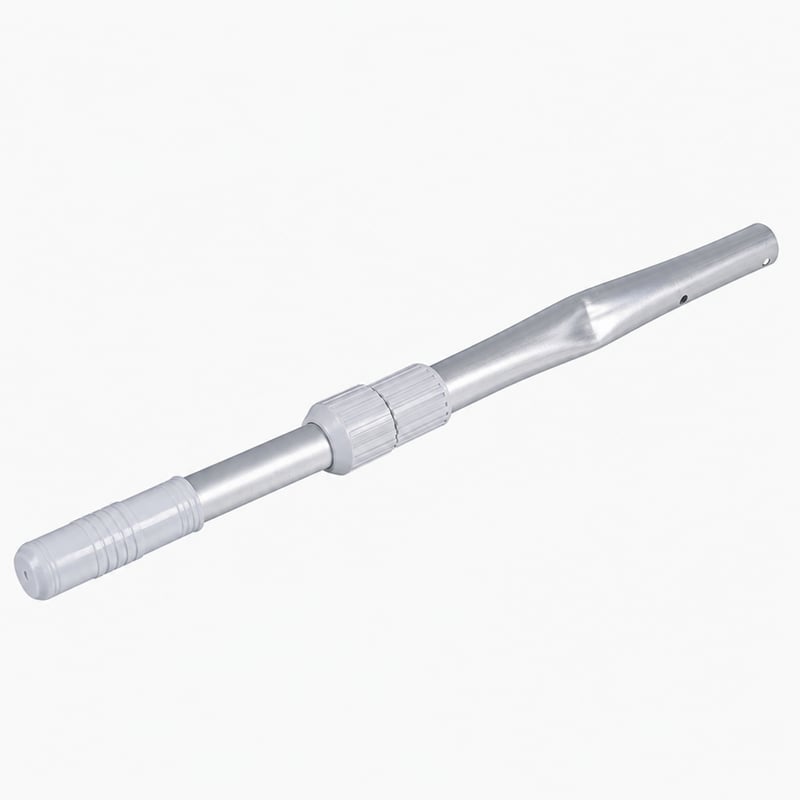 Mâner telescopic din aluminiu pentru curățarea piscinei WERKA PRO, 3 m (3x1 m), Ø30 mm – defect, funcționează parțial: este îndoit (stare: vezi a 2-a fotografie)