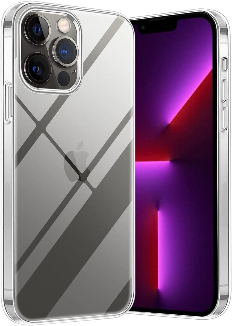 Apple iPhone 13 Pro Max Átlátszó Ütésálló Szilikon Védőtok