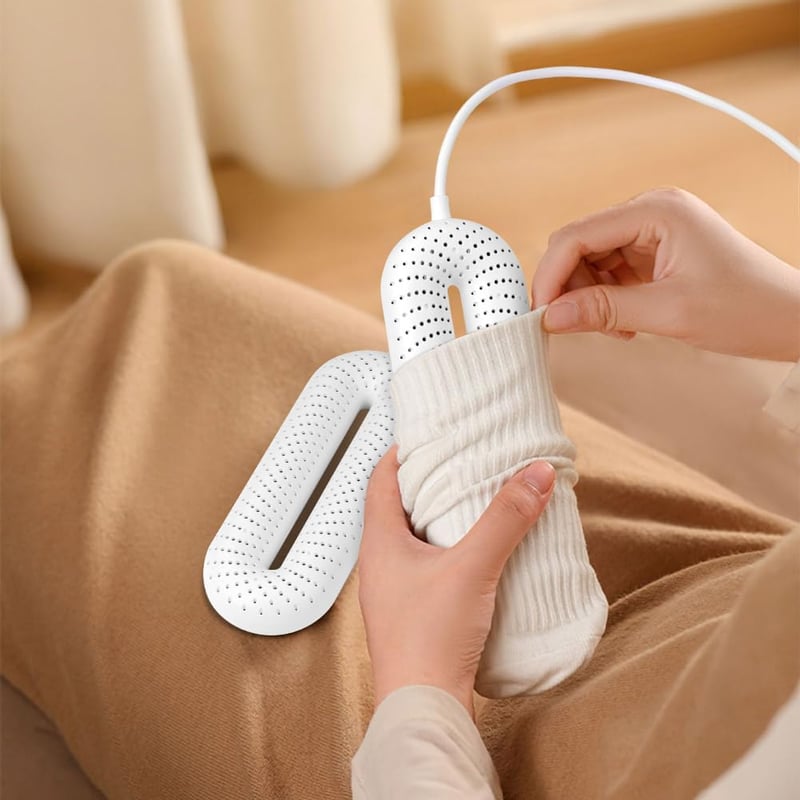 Flintronic 360°-os Elektromos Cipőszárító és Melegítő, 3 Időzítővel, Hordozható