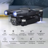 CHUBORY X10 PRO GPS Drón 4K UHD Kamerával, 90 Perc Repülési Idő, 1000m Hatótáv, Automatikus Visszatérés, Követő Mód, Kefe Nélküli Motor 7
