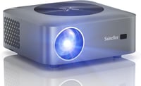 Sainellor 4K Android 12.0 Mini Projektor - 500ANSI, 1080P, WiFi 6, Bluetooth 5.0, 4GB RAM, 32GB ROM, Elektromos Fókusz, 4D Keystone 1