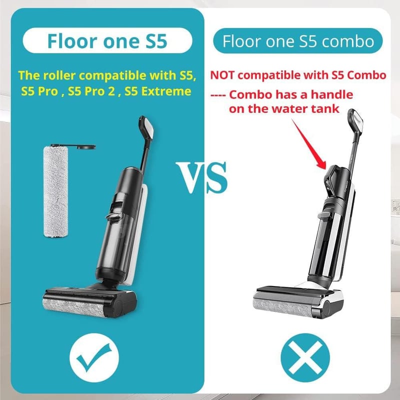 Tineco Floor ONE S5/S5 Pro pótszűrő és kefe készlet - 4 db, felújított