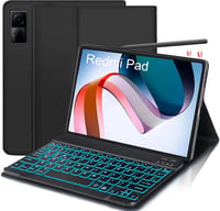 Xiaomi Redmi Pad 10.61 Bluetooth billentyűzetes tok - Levehető, háttérvilágítású, QWERTY, fekete 1