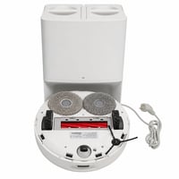 Használt roborock Qrevo robotporszívó és felmosó dokkolóállomással, 5500 Pa szívóerő, dupla forgó felmosófej, 3D térképezés, automata ürítés 1