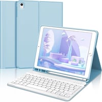FOGARI iPad 9 Generációs Billentyűzetes Tok - Levehető Billentyűzet, Ceruza Tartó, 10.2" Védőtok iPad 9/8/7 és iPad Pro 10.5 Modellekhez 1