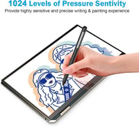 Microsoft Surface Stylus toll - 1024 nyomásérzékenységű, tenyérfelismerős, hosszú üzemidejű 8