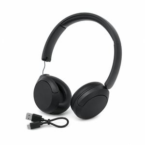 Sony WH-CH520 Bluetooth On-Ear Fejhallgató, fekete — bal — hibás, alkatrésznek: sérült bal oldali fülhallgató (állapot: lásd a 2. képet)