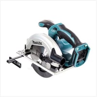Makita DSS611Z 18V Akkumulátoros Körfűrész, LXT Sorozat, 3700 RPM, 165mm Fűrészlap, Kék/Ezüst, Csak Géptest 2