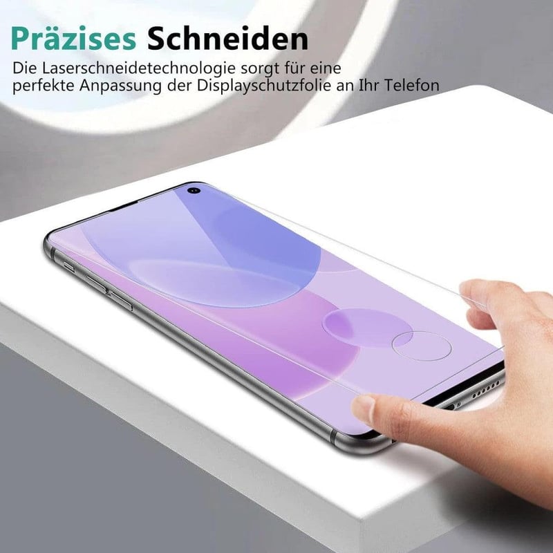 Samsung Galaxy S10e HD edzett üveg képernyővédő fólia, 2db, buborékmentes