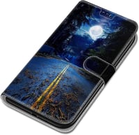 Xiaomi Redmi Note 8 Mágneses Bőrtok Állvánnyal 3